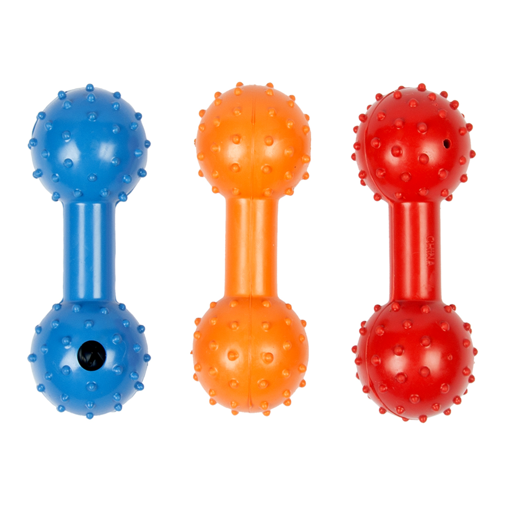 Rubber Dumbell Mix Mixed Colors