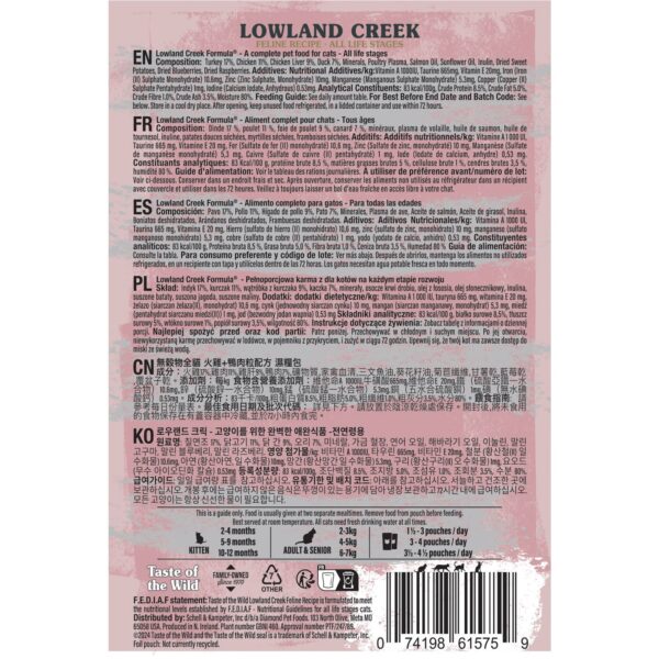 Taste of the Wild Lowland Creek Cat  Gravy – 85g