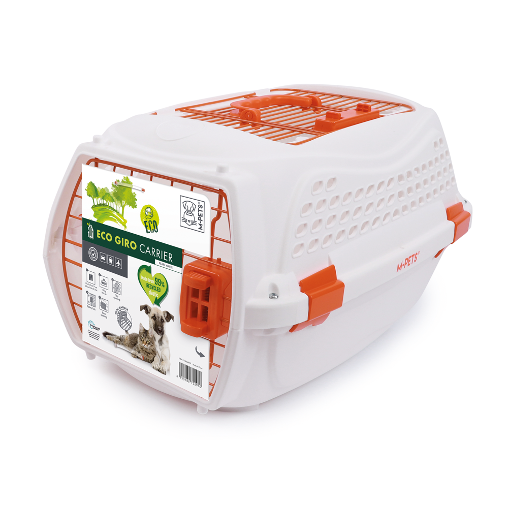 M-Pets Eco Giro Carrier White & Orange M