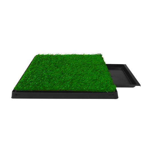 M-PETS Grass Mat Training Pad With Tray