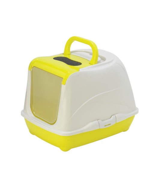 Moderna Flip Cat-Litter Box - XL- Yellow