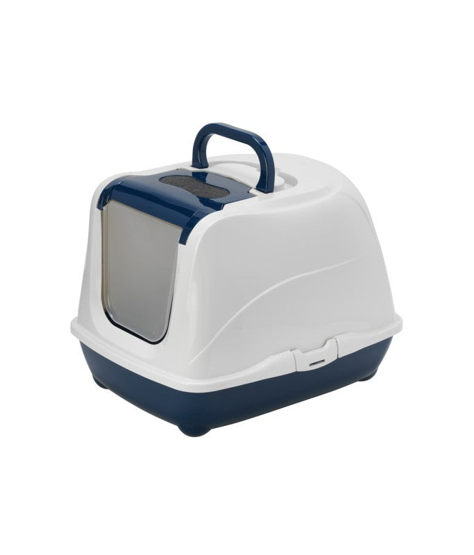 Moderna Flip Cat-Litter Box -  XL- Blue