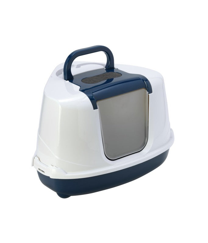 Moderna Flip Corner -Litter Box (C250) BLUE