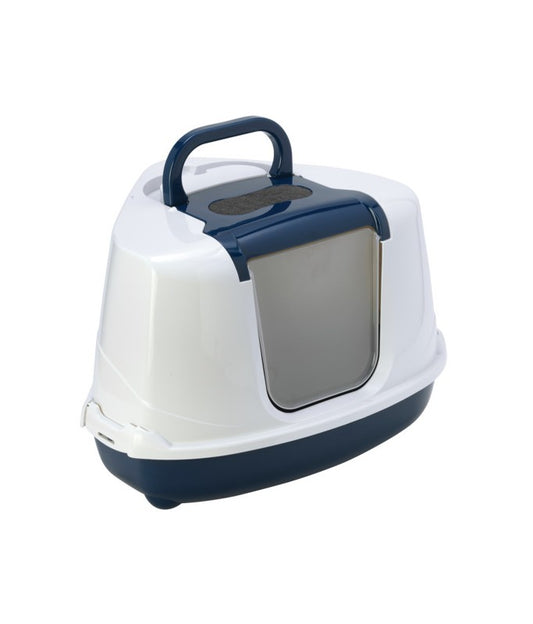 Moderna Flip Corner -Litter Box (C250) BLUE