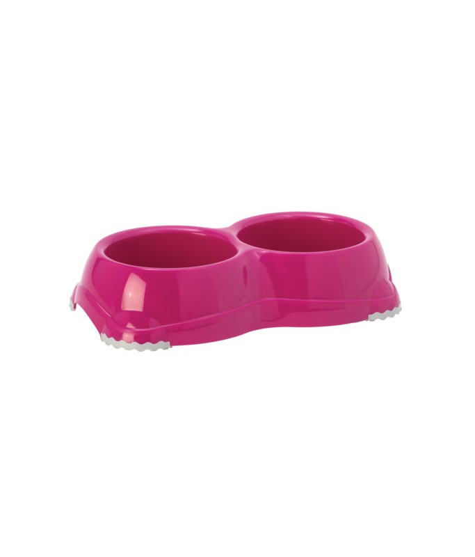 Moderna Double Smarty Bowl S Pink