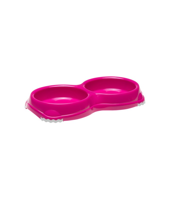 Moderna Double Smarty Bowl XS Pink