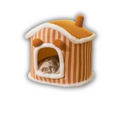 Saas Cat House Bed M 45×35 - Orange SA3102