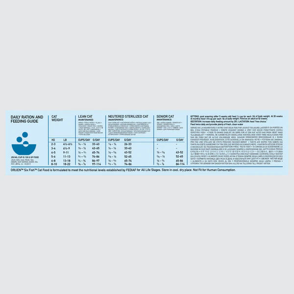 Orijen Six Fish Cat 5.4kg