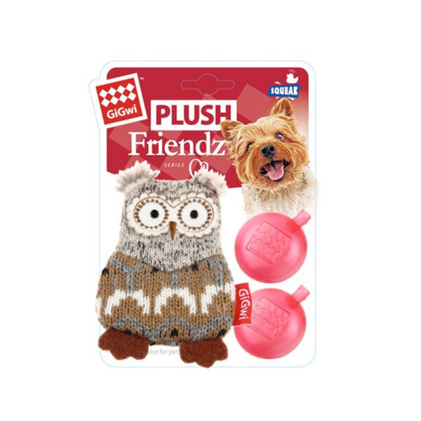 gigwi plush friendz dog toy