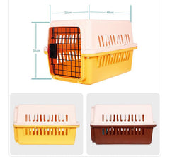Woofy Metal Door Pet Carrier - (Mixed Colors)48*32*31