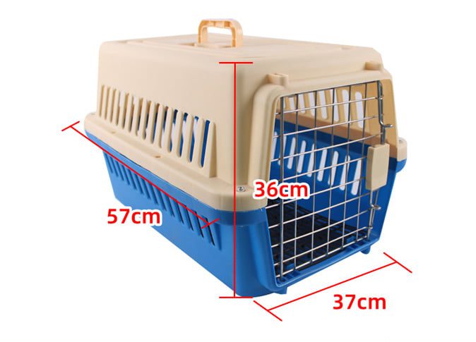 Woofy Metal Door Pet Carrier - (Mixed Colors)48*32*31