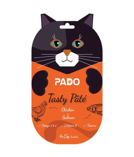 Pado Cat wet Sachet 4*15g Chicken & Salmon