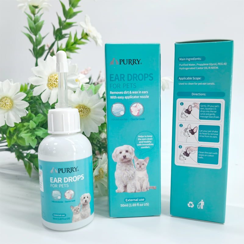 Purry Ear Drops for dogs & cats-50ml