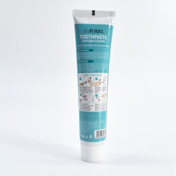Purry Dog Toothpaste -Beef flavor 90g