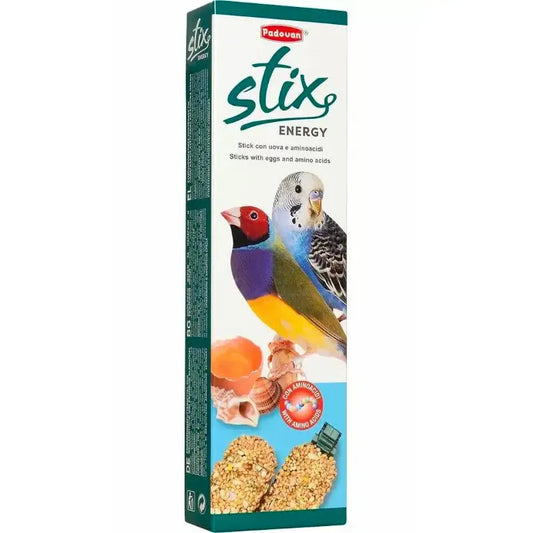 Padovan Stix Energy Cocorite and Esotici (Budgies/small exotic birds)-80gm