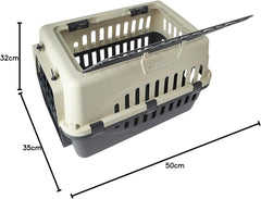 Pet Mode Plastic Pet Carrier Top & Front Door