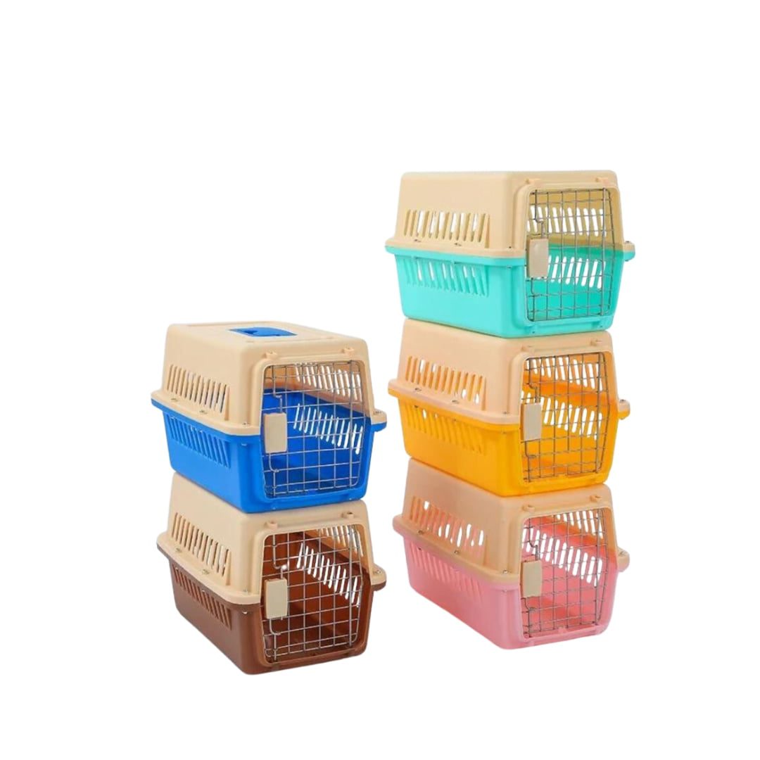 Woofy Metal Door Pet Carrier - (Mixed Colors)48*32*31