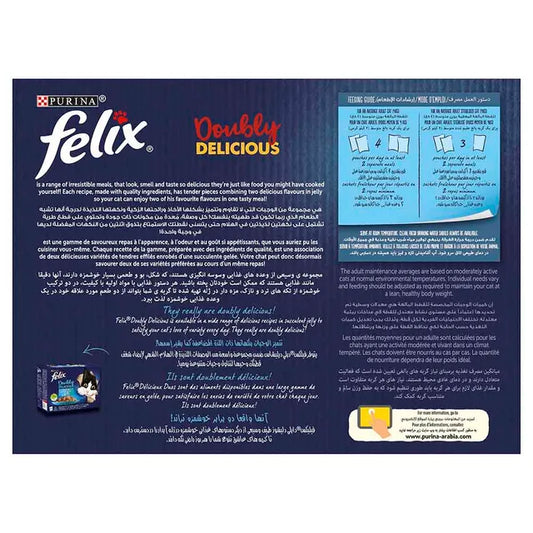 Purina Felix  Countryside Selection Mixed Meat Jelly Box 85g-12