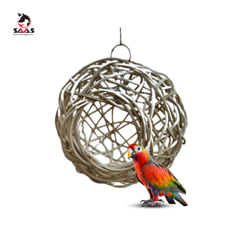 Saas Bird Round House Toy XXXL 19*72cm SK015