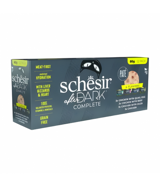 Schesir After Dark In Pate Variety Pack cat 960g