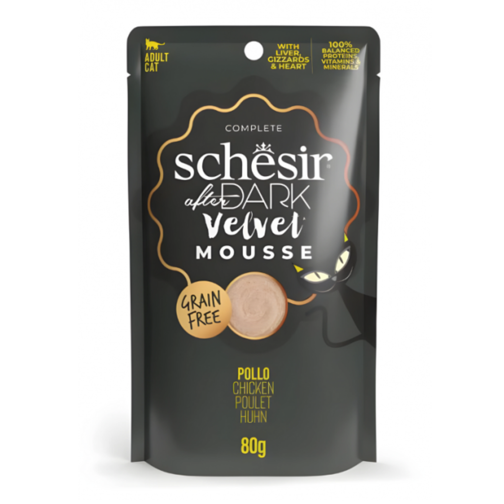 Schesir After Dark  Velvet Mousse Chicken 80g