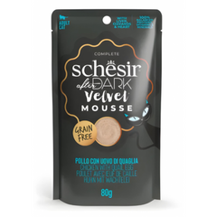 Schesir After Dark  Velvet Mousse Chicken With Quail Egg 80g