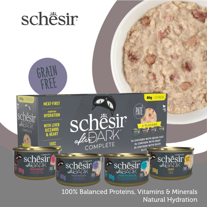 Schesir After Dark In Pate Variety Pack cat 960g