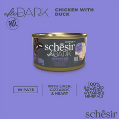 Schesir After Dark  Pate  Chicken with Duck 80g