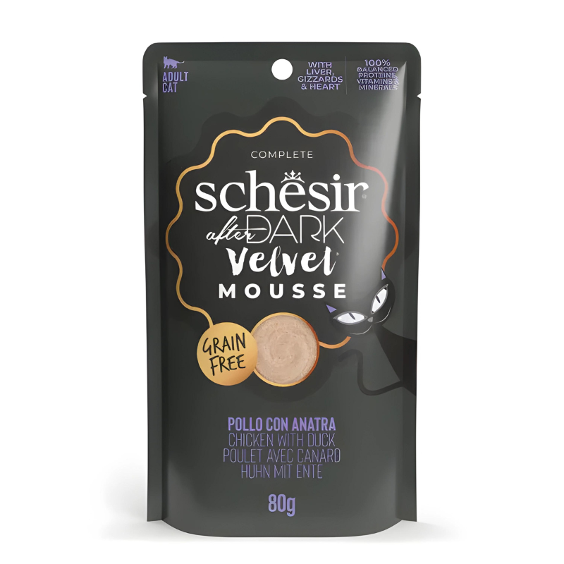 Schesir After Dark  Velvet Mousse in Broth Variety pack  960g