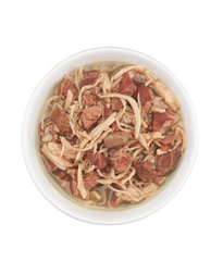 Schesir After Dark Wholefood in Broth Chicken with Beef 80g