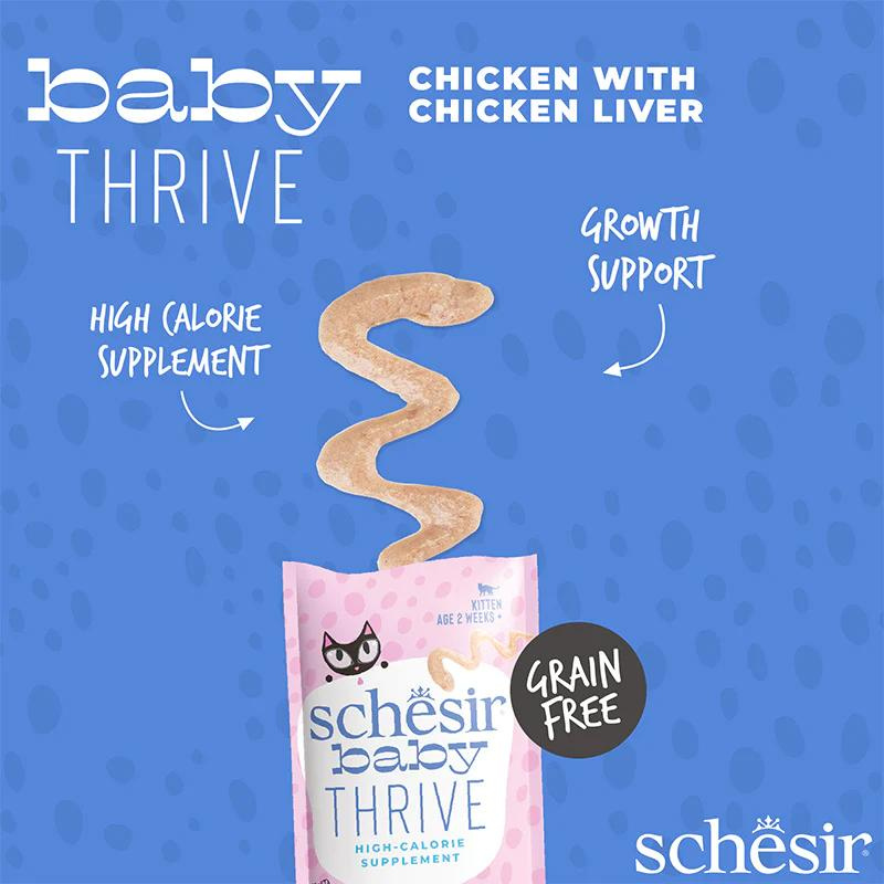 Schesir Baby Thrive Mousse Kitten - Chicken 160g