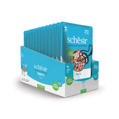 Schesir Cat Pouch Jelly Tuna for Adult 85g