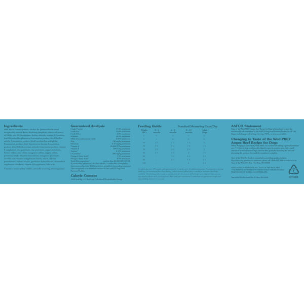 PREY Angus Beef Dogs 3.6KG