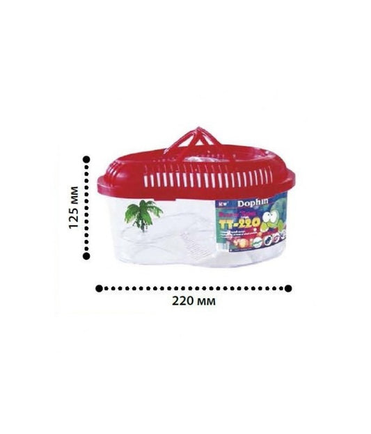 KW Zone Turtle Tank With Cover 22*12.5cm