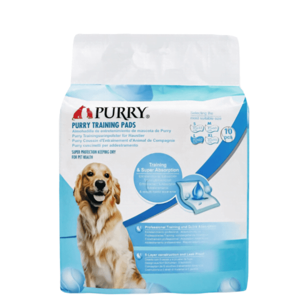 Purry Pet Training Pads  – 60*60 cm – 10pcs