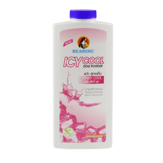 Bearing Icy Cool Dog Powder 150g - Pinky Cool