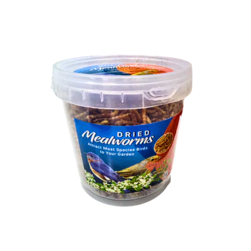Dried Meal Worms Food For Birds 100 gm