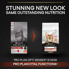Pro Plan Vital Function Adult Cat Dry  Food Salmon 1.5kg