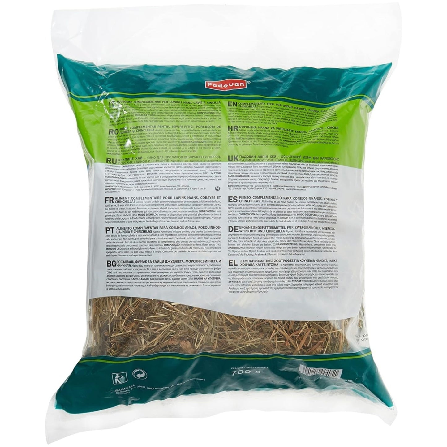 Padovan Alpine Hay 700g