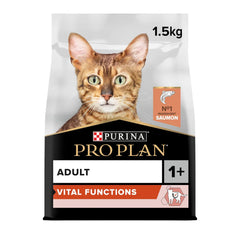 Pro Plan Vital Function Adult Cat Dry  Food Salmon 1.5kg