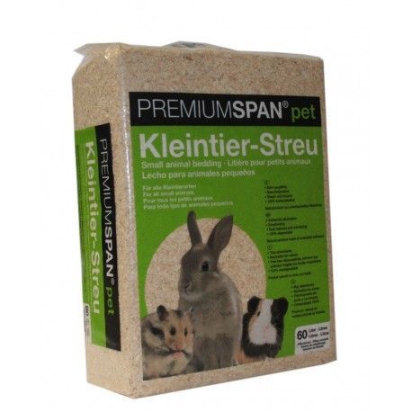 Premium span RabbitANDHamster Wood Chipse 60 Litter