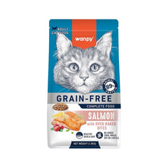 Wanpy Grain Free Food for Adult Cat – Salmon 1.5kg