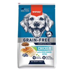 Wanpy Grain Free Food for Adult Dog - Chicken - 1.5Kg