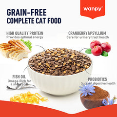 Wanpy Grain Free Food for Kitten – Chicken 1.5 kg