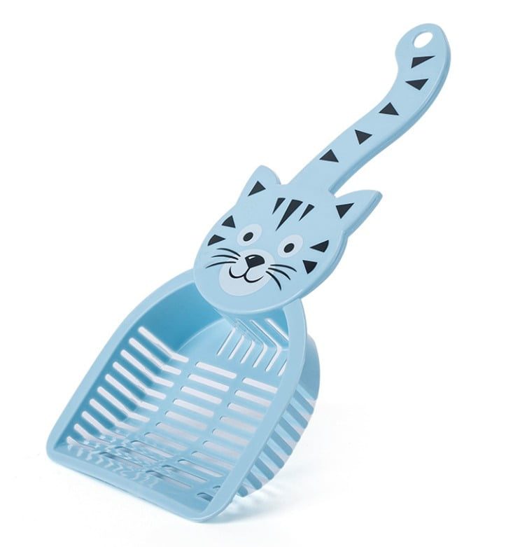 PETS CLUB CAT LITTER SCOOP -28*12.5cm CM -BLUE