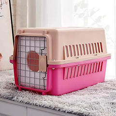 Woofy Metal Door Pet Carrier - (Mixed Colors)48*32*31