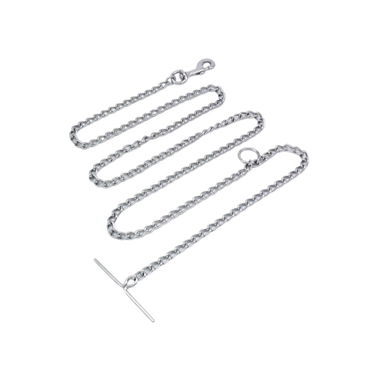 SAAS CHROMED IRON DOG LEASH 5.00MM