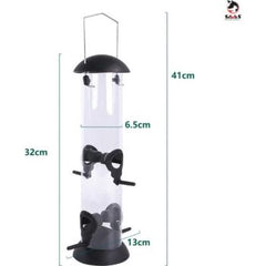 SAAS Outdoor Bird Food Feeder M 4 holes  SA4269