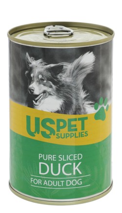US Pet Pate with Duck for Adult Dogs 400 gr