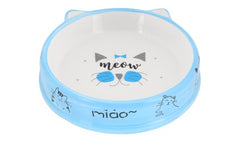 Saas Pet Ceramic Food Bowl- Blue  0013BU
